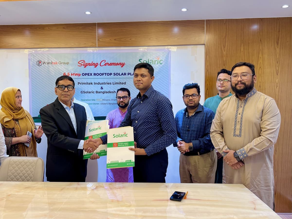 Solaric Signs 6.5 MWp Rooftop Solar Agreement with Primitek Industries Under OpEx Model Solaric Signs 6.5 MWp Rooftop Solar Agreement with Primitek Industries Under OpEx Model