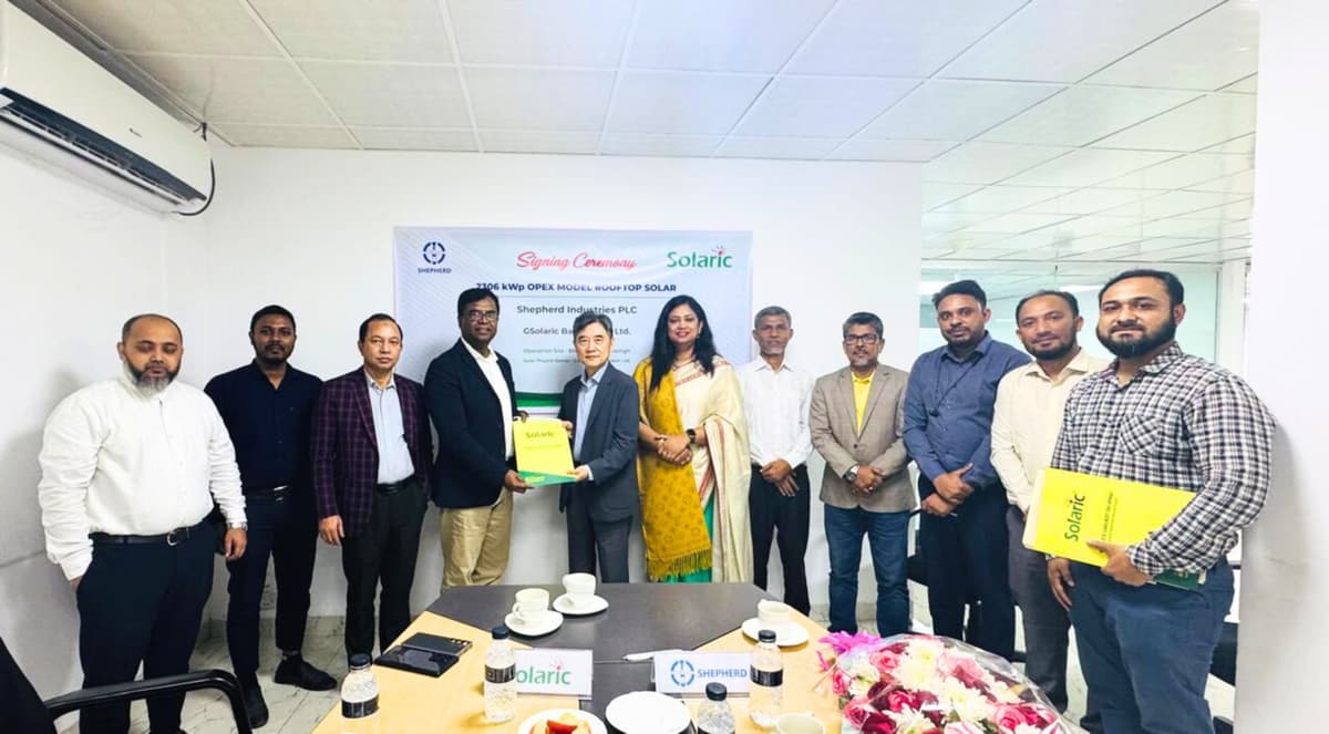 Solaric Signs 2306 kWp Rooftop Solar PPA with Shepherd Industries PLC Under OpEx Model Solaric Signs 2306 kWp Rooftop Solar PPA with Shepherd Industries PLC Under OpEx Model