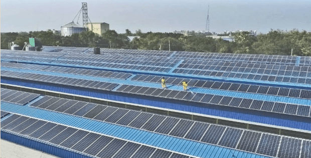 Largest 16 MW rooftop solar power plant at KEPZ initiates operation Largest 16 MW rooftop solar power plant at KEPZ initiates operation