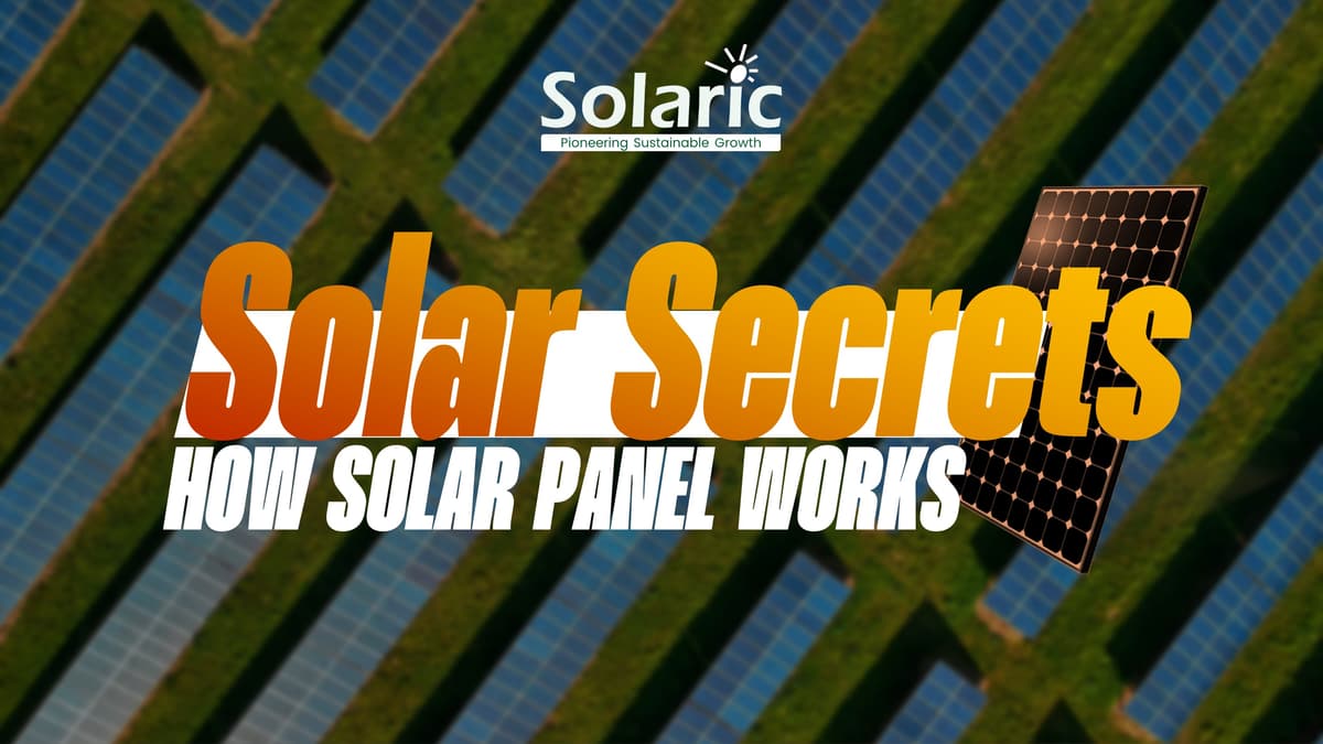 How Solar Panels Work: A Simple Guide How Solar Panels Work: A Simple Guide